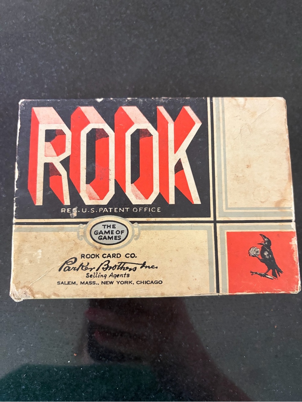 Vintage ROOK Card Game by Parker Brothers 1943